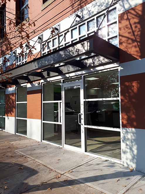 Store fronts and offices